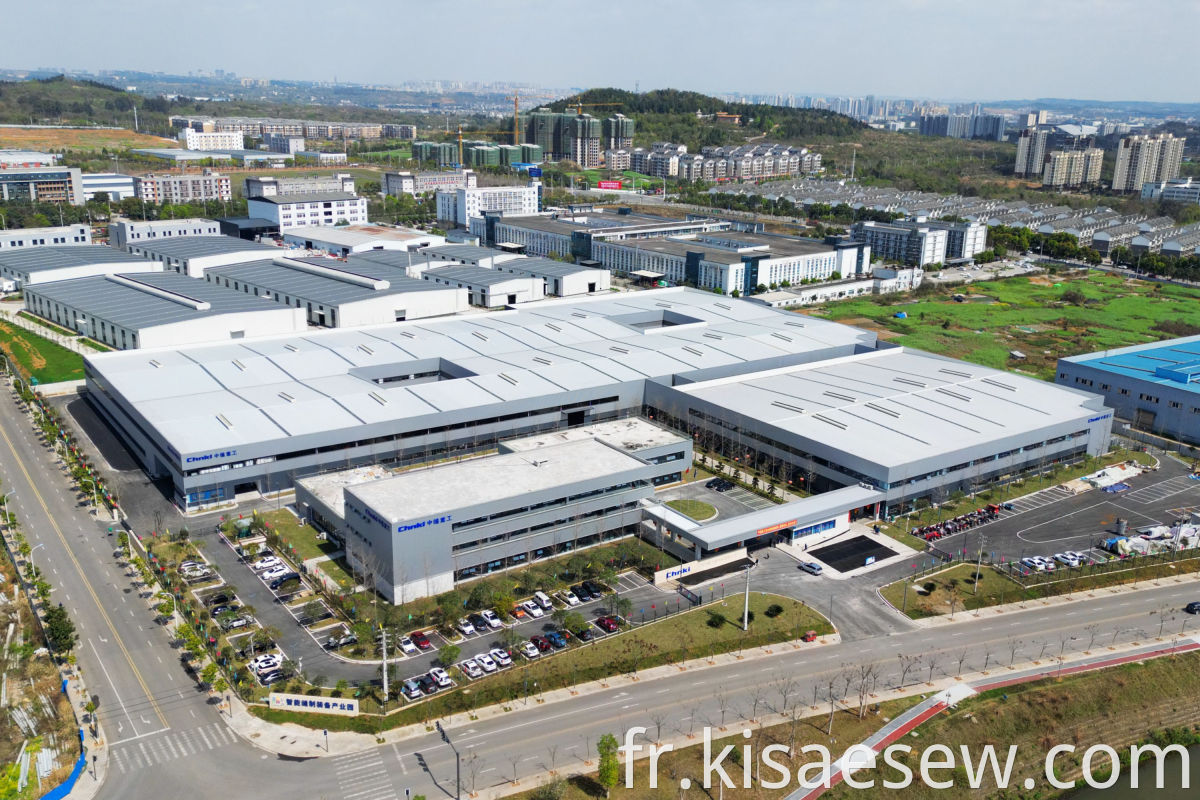 Chnki sewing machine factory panoramic view